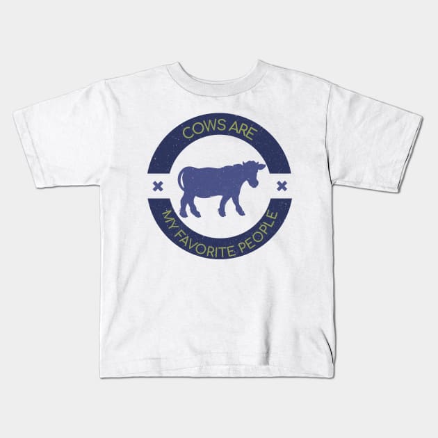 Dairy Farmer Kids T-Shirt by Mountain Morning Graphics